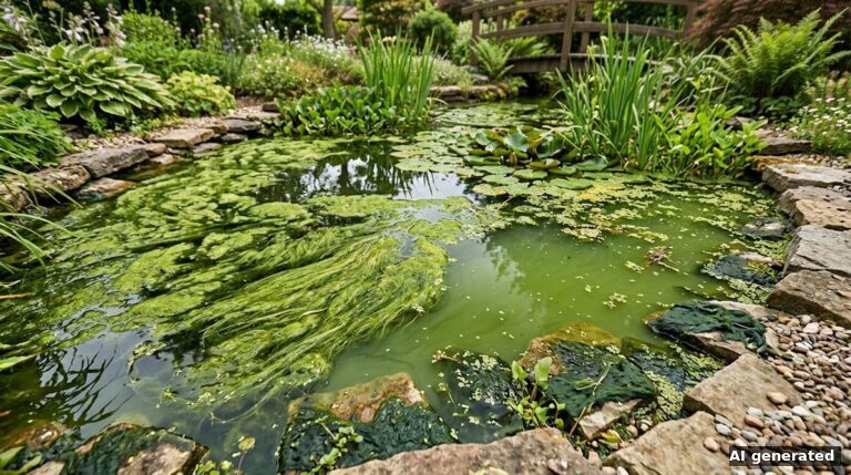 Algen im Teich: Welche Art hast du – und was hilft dagegen?