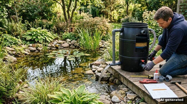 Teichfilter selber bauen: Anleitung + ehrliche Kostenrechnung