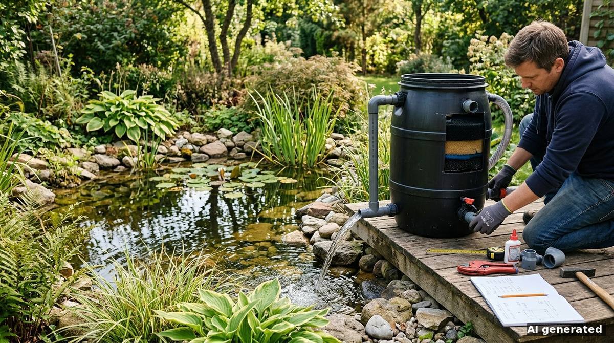 Teichfilter selber bauen: Anleitung + ehrliche Kostenrechnung