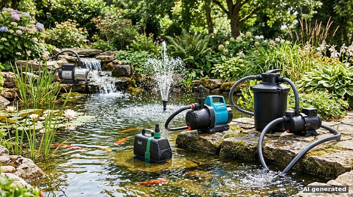 Teichpumpe kaufen 2026: Welche Pumpe dein Teich wirklich braucht — der große Vergleich